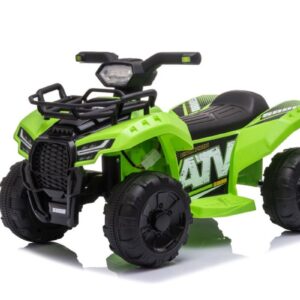 mamido Dětská elektrická čtyřkolka Storm zelená