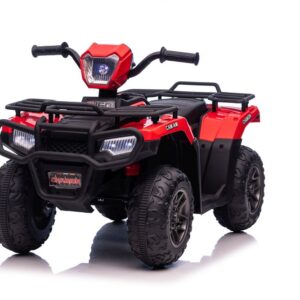 mamido Dětská elektrická čtyřkolka Superme červená