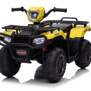 mamido Dětská elektrická čtyřkolka Superme žlutá