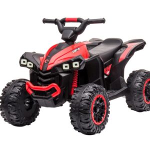 mamido Dětská elektrická čtyřkolka XC-sport 2x45W červená