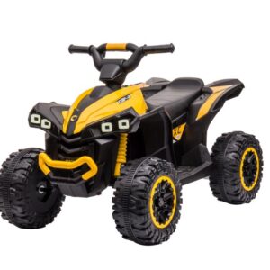 Dětská elektrická čtyřkolka XC-sport 2x45W žlutá