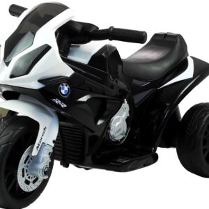 mamido Dětská elektrická motorka BMW S1000RR tříkolka černá