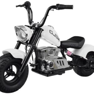 mamido Dětská elektrická motorka Chopper 24V bílá