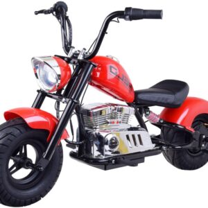 mamido Dětská elektrická motorka Chopper 24V červená