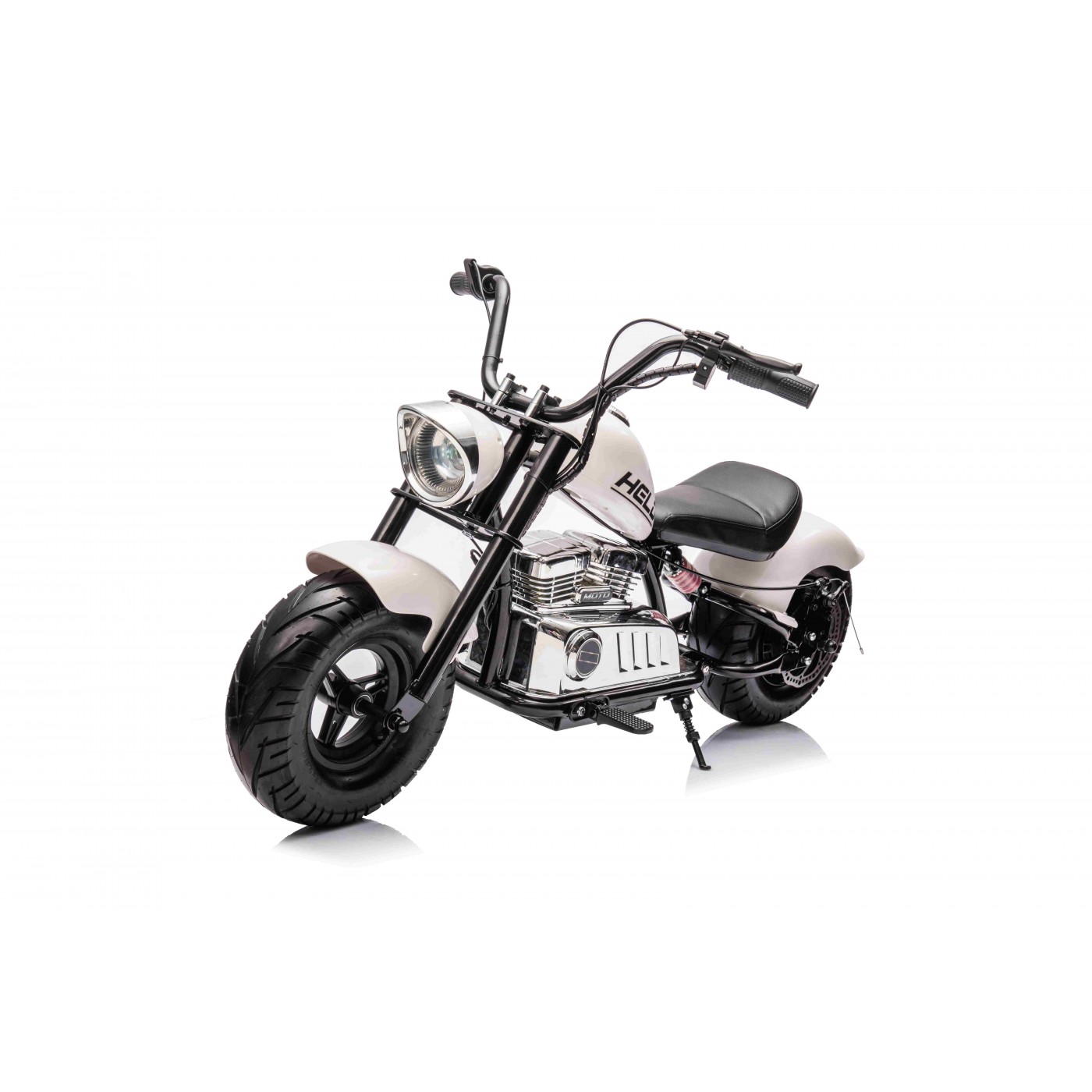 mamido Dětská elektrická motorka Chopper Warrior 36V bílá
