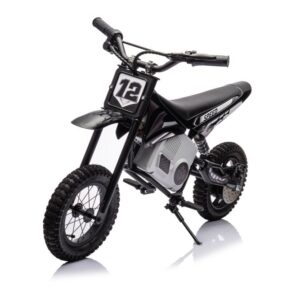 mamido Dětská elektrická motorka Cross 350W 36V černá