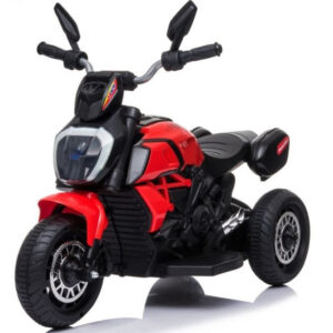 mamido Dětská elektrická motorka Fast Tourist červená