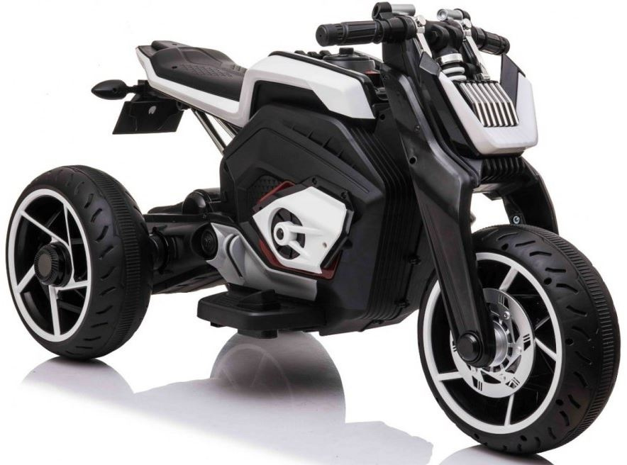 Dětská elektrická motorka Future bílá - Obrázek 2