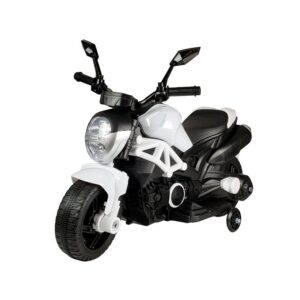 mamido Dětská elektrická motorka GTM188 bílá