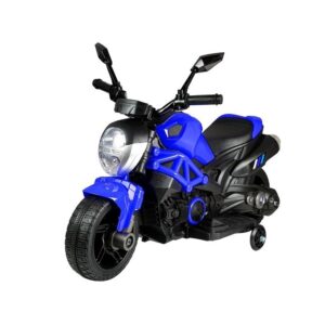 mamido Dětská elektrická motorka GTM188 modrá