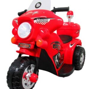 mamido Dětská elektrická motorka M7 červená