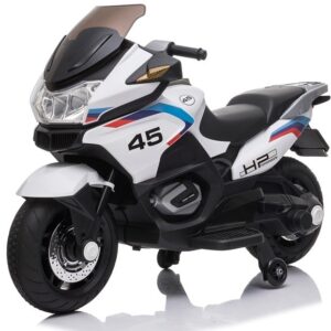 mamido Dětská elektrická motorka XMX609 bílá