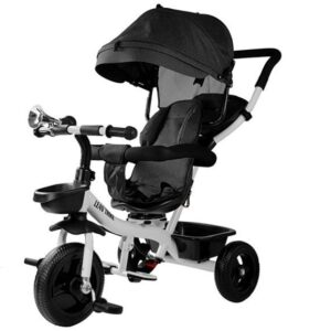 mamido Dětská tříkolka PRO300 černá