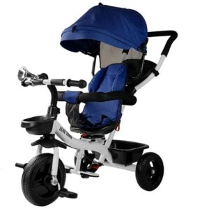 mamido Dětská tříkolka PRO300 modrá