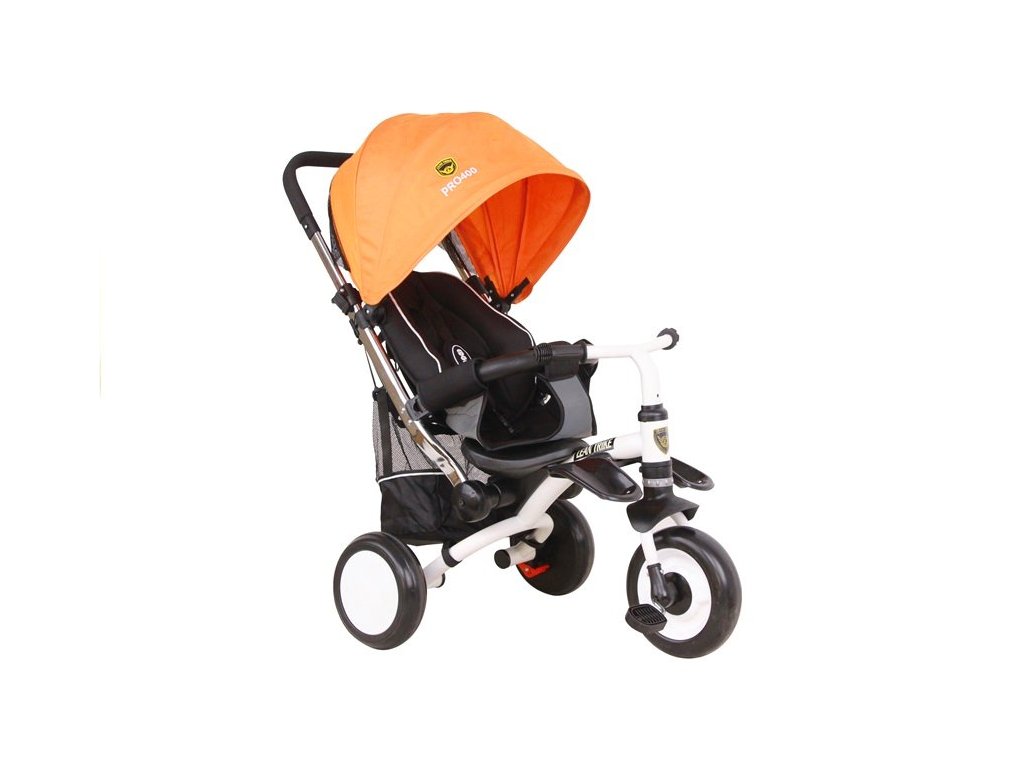 Dětská tříkolka PRO400 oranžová - Obrázek 2