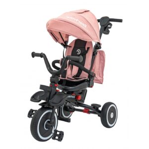 mamido Dětská tříkolka RIDER se stříškou růžová