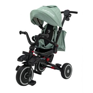 Dětská tříkolka RIDER se stříškou zelená