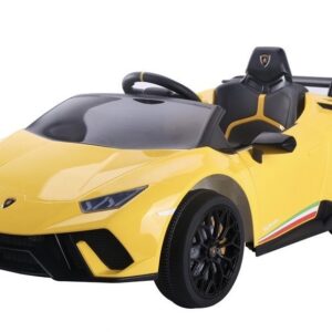 mamido Dětské elektrické autíčko Lamborghini Huracan 4x4 žluté