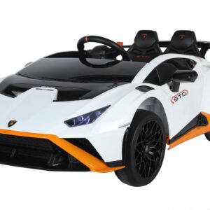 mamido Dětské elektrické autíčko Lamborghini Huracán STO bílé