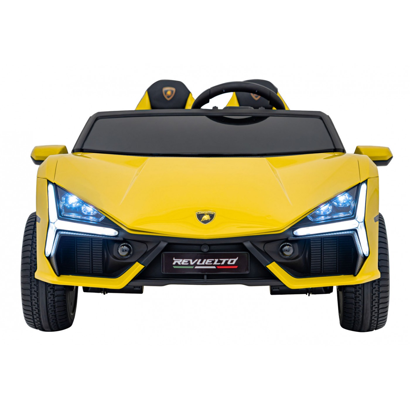 Dětské elektrické autíčko Lamborghini Revuelto XL 24V 4x200W žluté - Obrázek 2