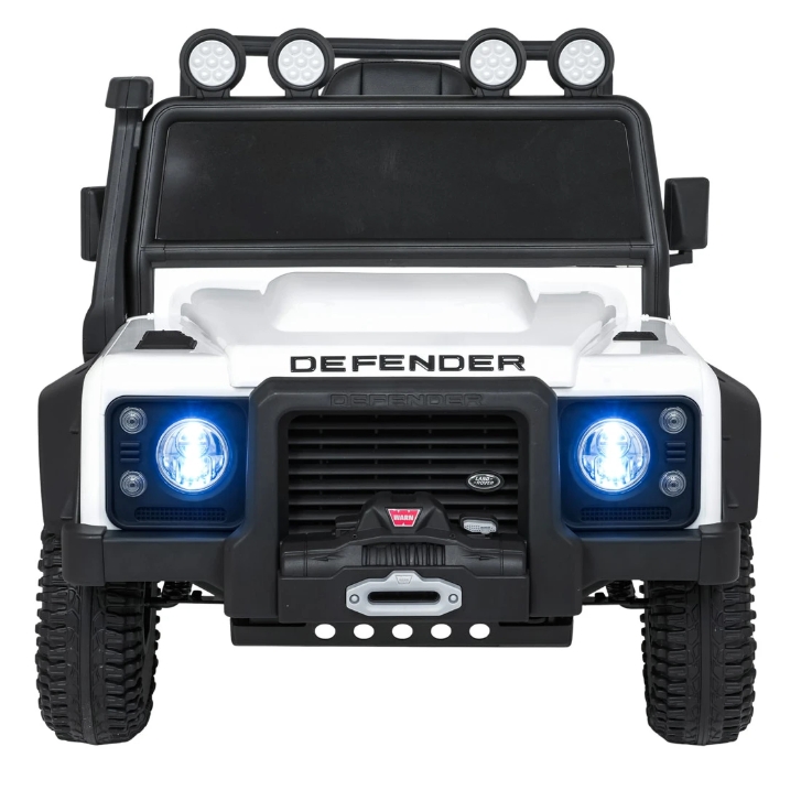 Dětské elektrické autíčko Land Rover Defender 110 SVX Concept bílé - Obrázek 2