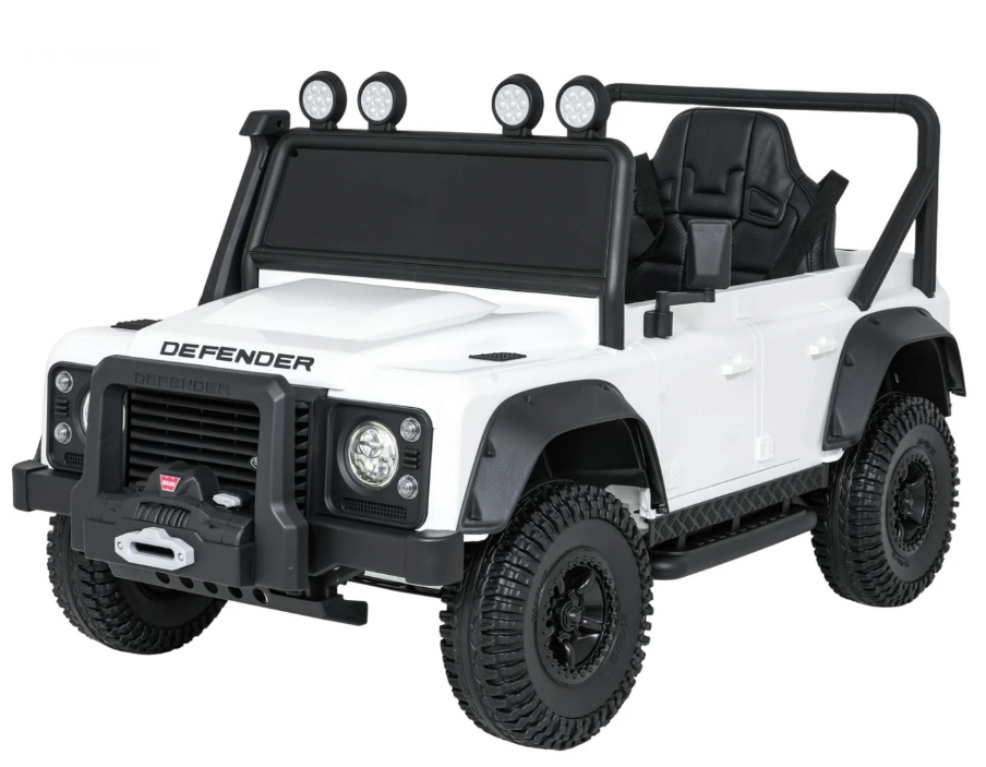 mamido Dětské elektrické autíčko Land Rover Defender 110 SVX Concept bílé