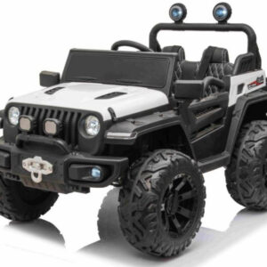 mamido Dětské elektrické autíčko Master of Terain 4x4 bílé