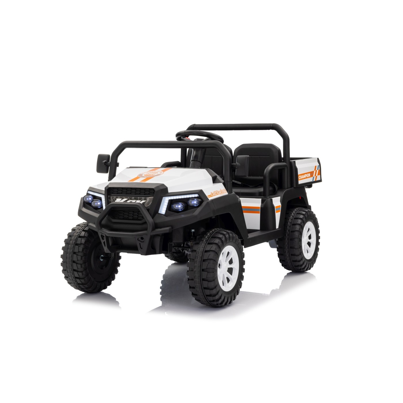 mamido Dětské elektrické autíčko Pick-Up Champion 24V bílé