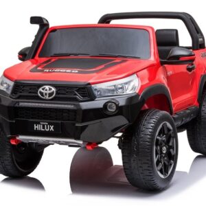 mamido Dětské elektrické autíčko Toyota Hilux 4x4 lakované červené