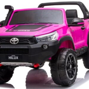 mamido Dětské elektrické autíčko Toyota Hilux 4x4 růžové