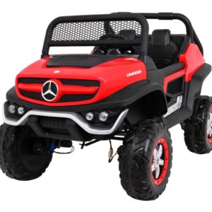 mamido Dětské elektrické auto Buggy 4x4 Mercedes-Benz Unimog červené