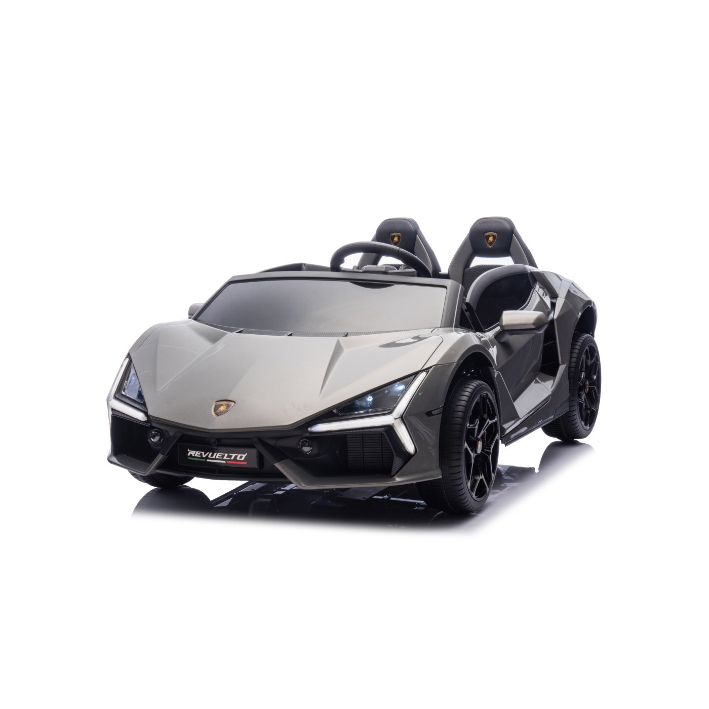 mamido Dětské elektrické auto Lamborghini Revuelto XL STRONG šedé
