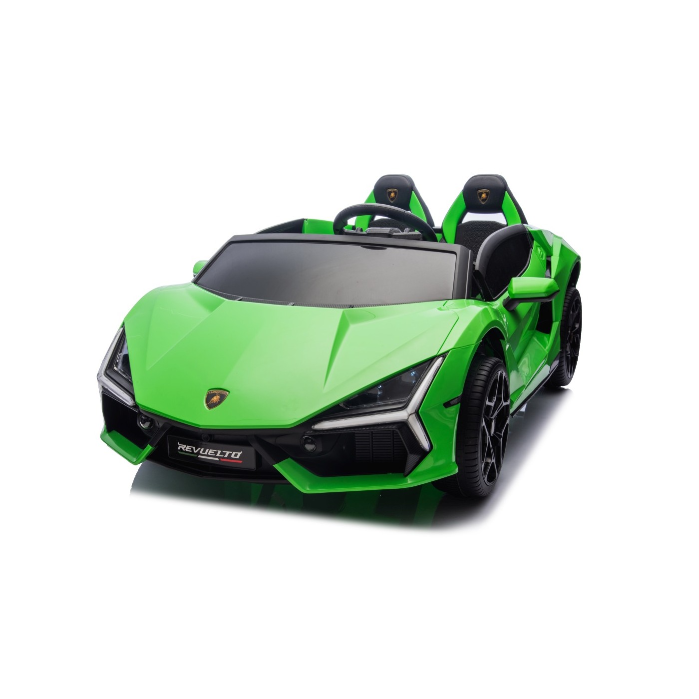 Dětské elektrické auto Lamborghini Revuelto XL STRONG zelené - Obrázek 2