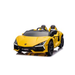 mamido Dětské elektrické auto Lamborghini Revuelto XL STRONG žluté