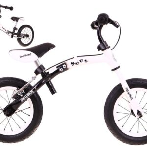 mamido Dětské odrážedlo Boomerang 2v1 bílé