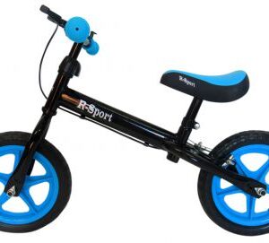 mamido Dětské odrážedlo R4 12'' modro-černé