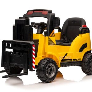 mamido Dětský elektrický vysokozdvižný vozík WH101 žlutý