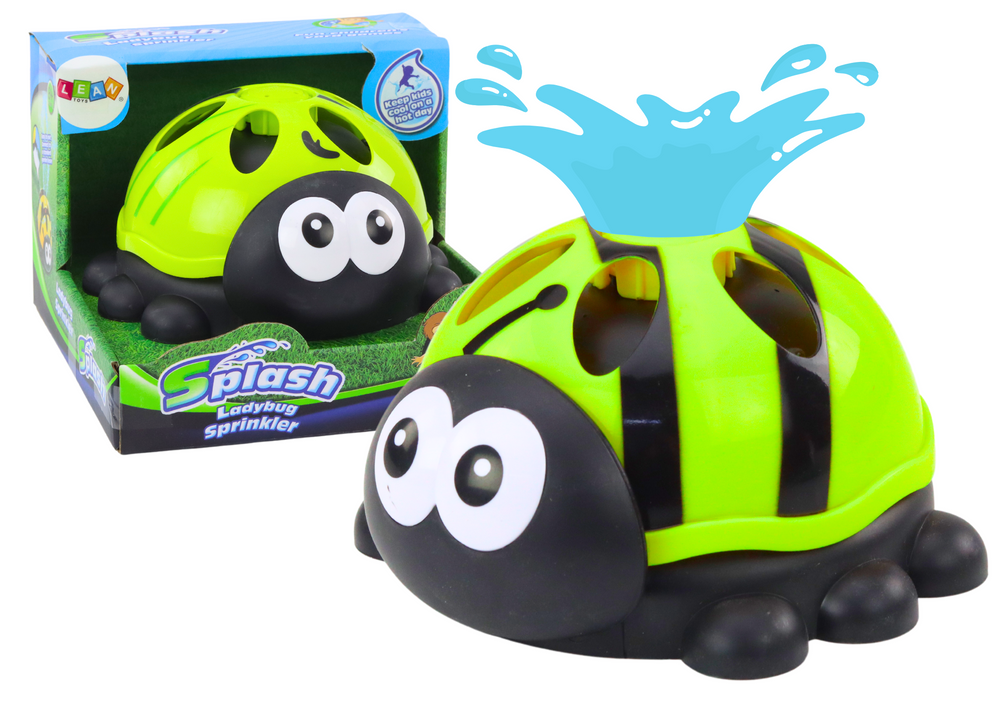 mamido Dětský zahradní zavlažovač beruška zelená