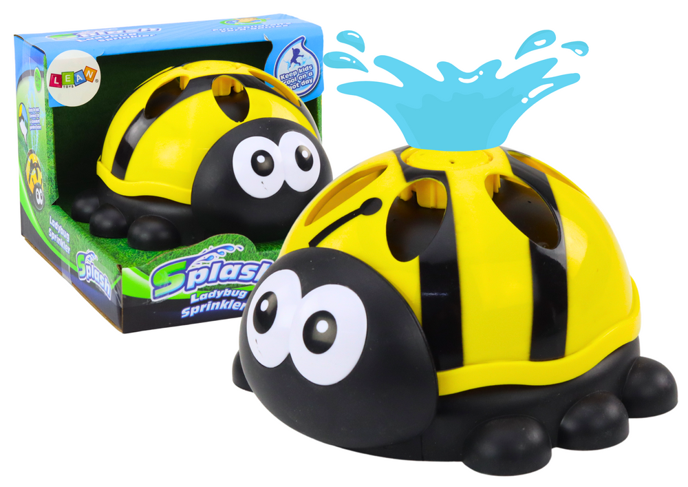 mamido Dětský zahradní zavlažovač beruška žlutá