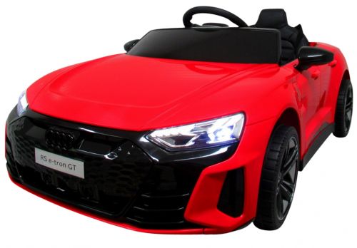 mamido Elektrické autíčko Audi E-Tron GT červené
