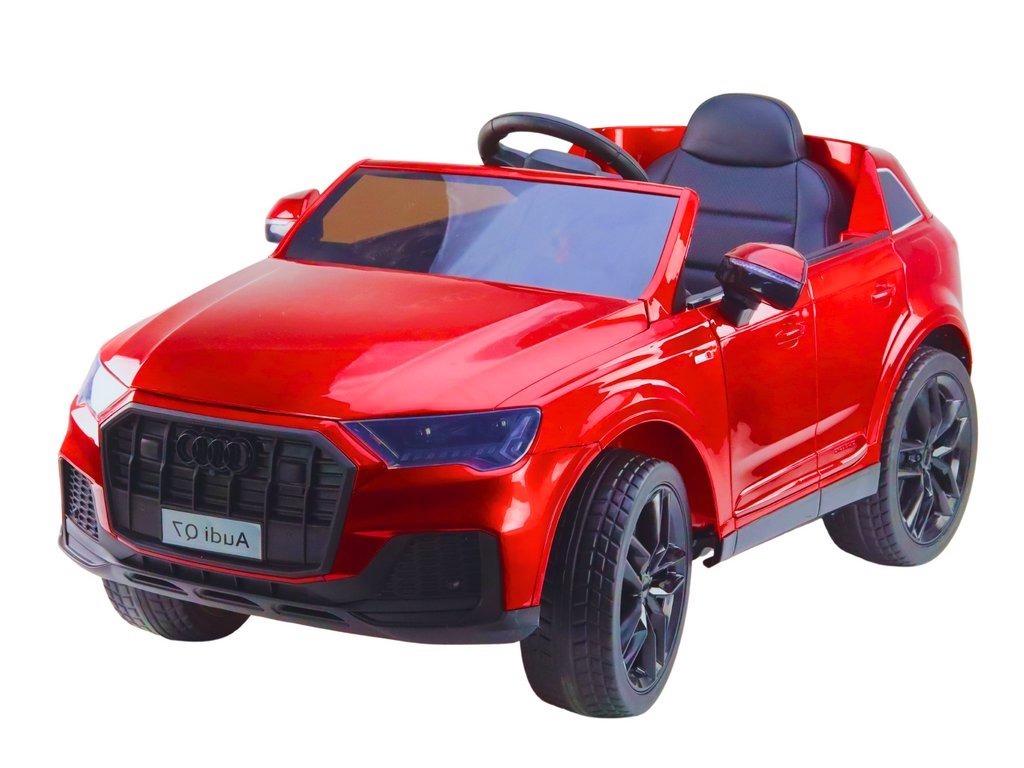 mamido Elektrické autíčko Audi Q7 lakované červené