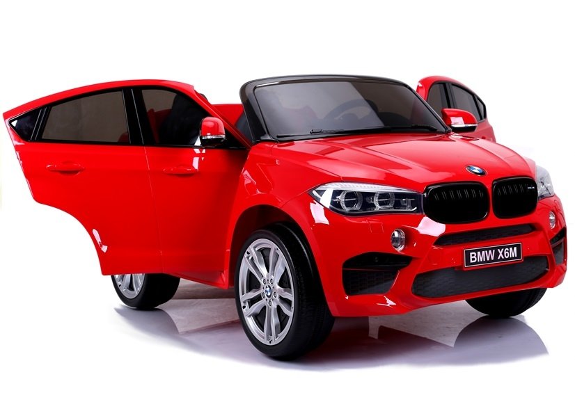 Elektrické autíčko BMW X6 M dvoumístné XXL červené - Obrázek 2