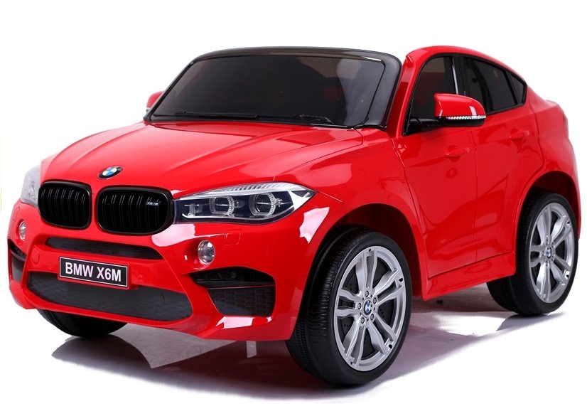 mamido Elektrické autíčko BMW X6 M dvoumístné XXL červené