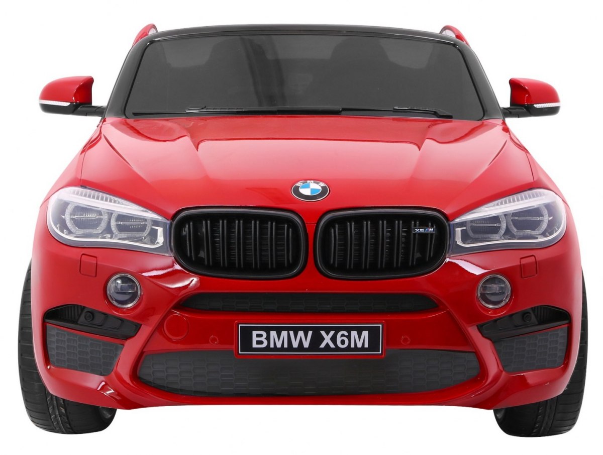 Elektrické autíčko BMW X6 M dvoumístné XXL lakované červené - Obrázek 2