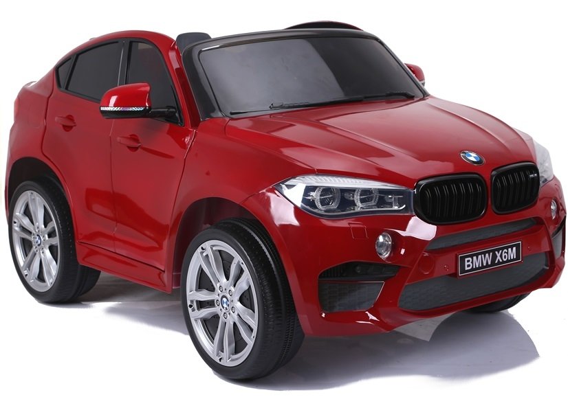 Elektrické autíčko BMW X6 M dvoumístné XXL lakované červené - Obrázek 2