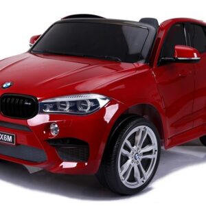 mamido Elektrické autíčko BMW X6 M dvoumístné XXL lakované červené
