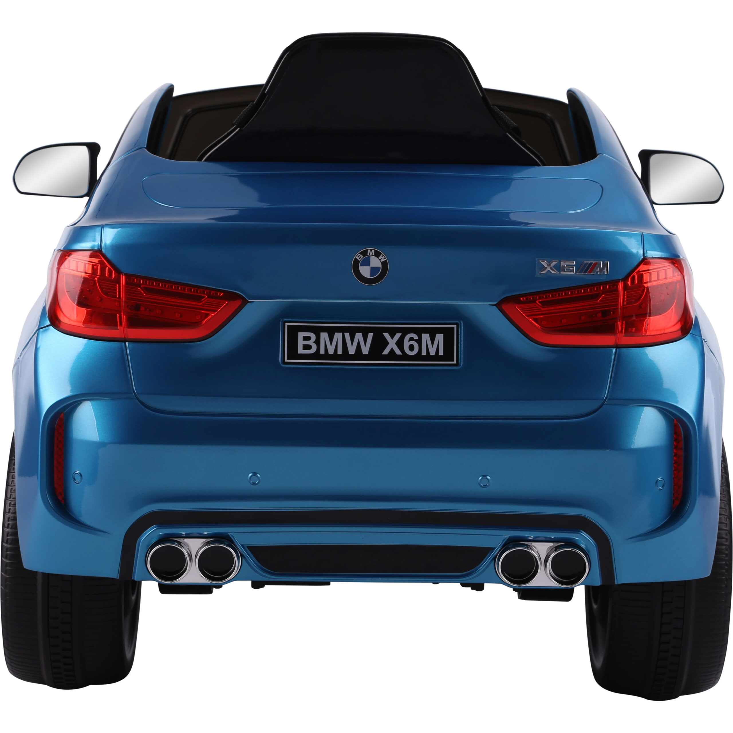 Elektrické autíčko BMW X6 M lakované modré - Obrázek 2