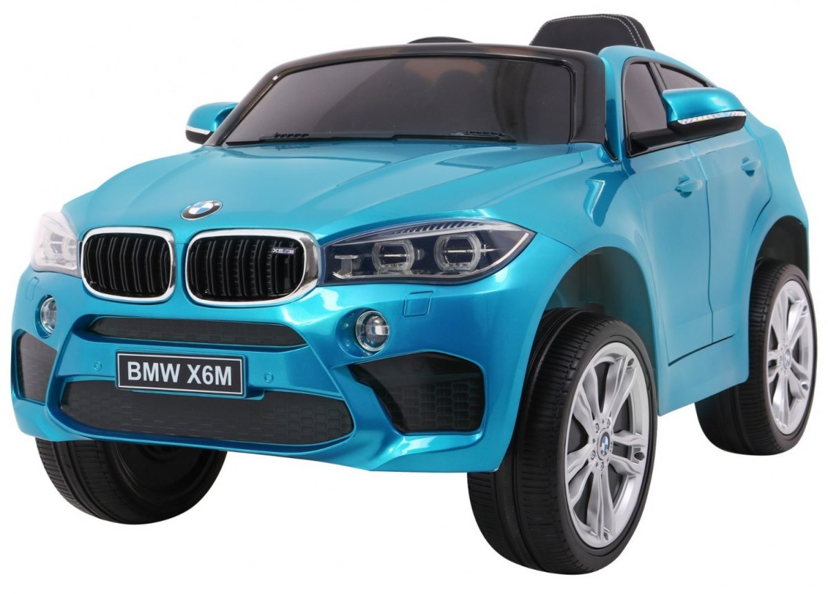 mamido Elektrické autíčko BMW X6 M lakované modré