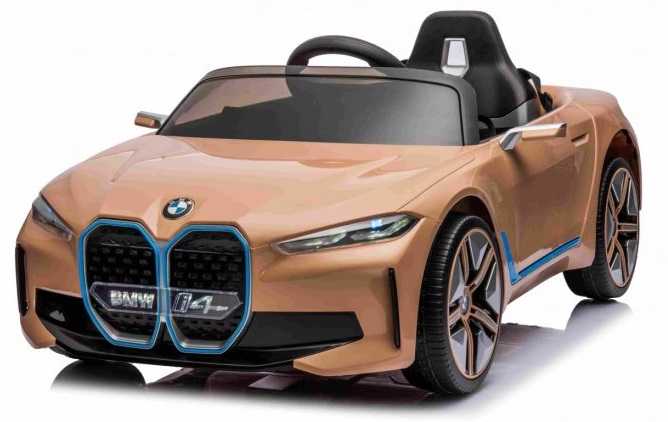 mamido Elektrické autíčko BMW i4 zlaté