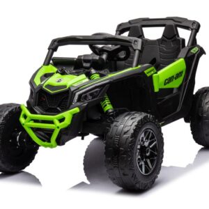 mamido Elektrické autíčko Buggy Maverick Can-Am 4x200W 24V LCD MP4 zelené lakované